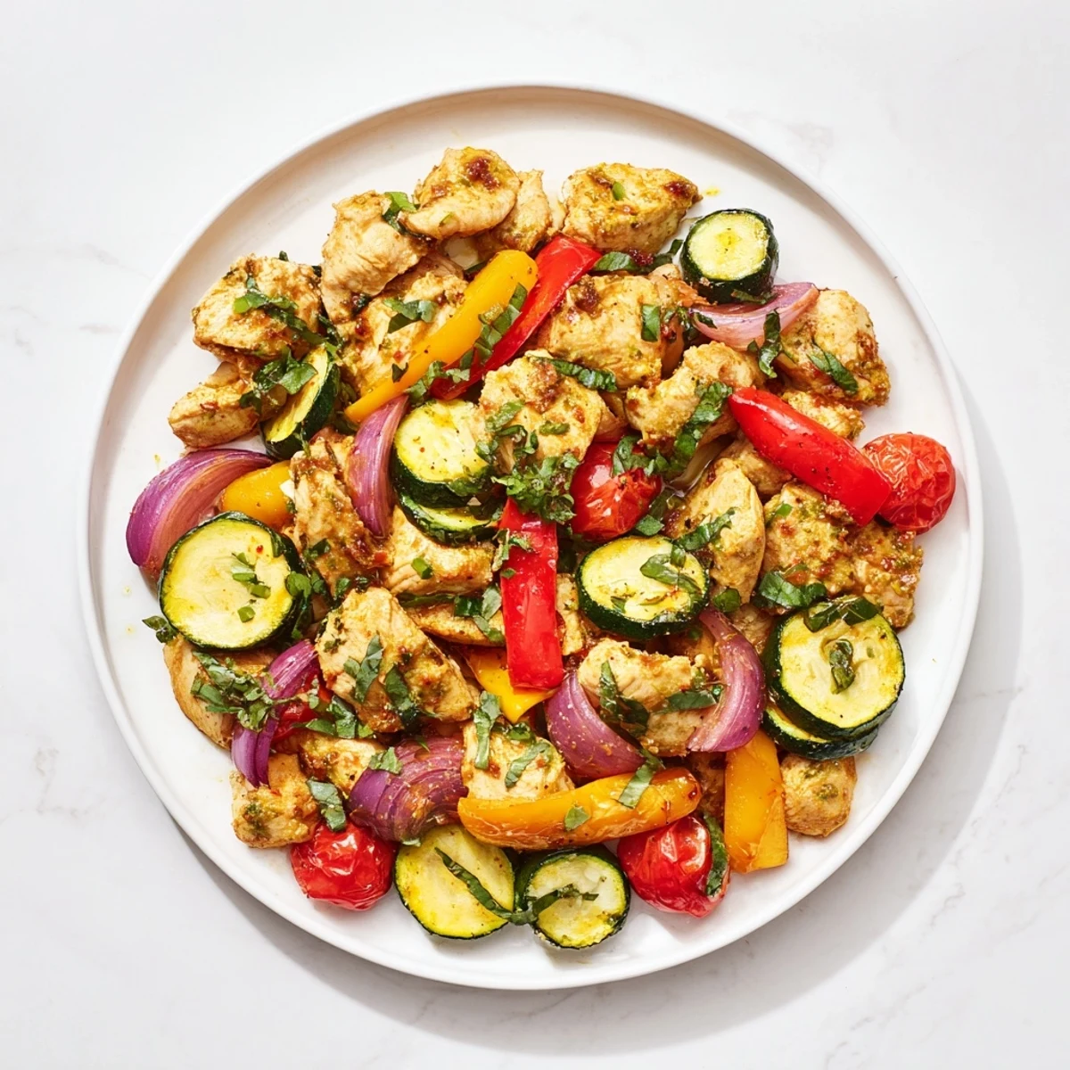 Basil Soft Chicken Veggie