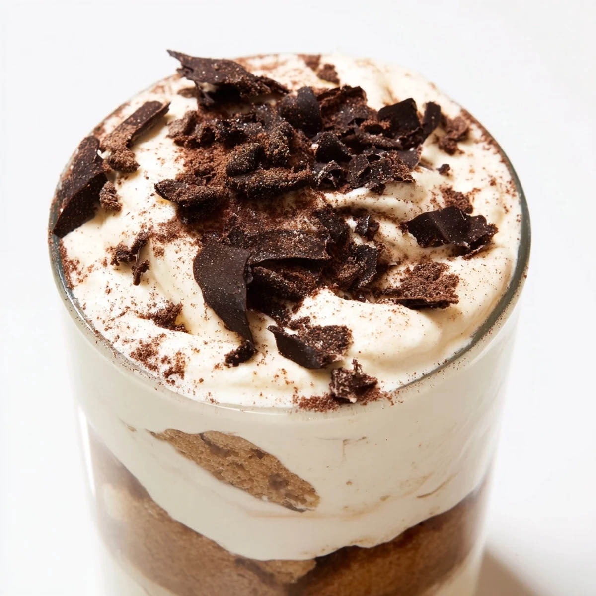 Whipped mascarpone cream cascades over ladyfingers in this homemade Tiramisu Latte, a dessert drink.