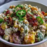 Creamy Corn Jalapeño Salad