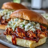 Pulled BBQ Chicken Sandwiches
