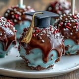 Graduation Cake Pops School Colors