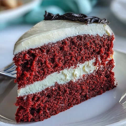 Showcasing the Betty Boop Cake with velvety red layers peeking from beneath smooth cream cheese buttercream.