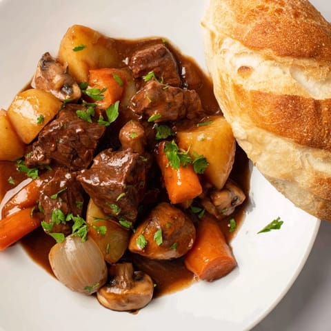Earthy Beef Stew Bread