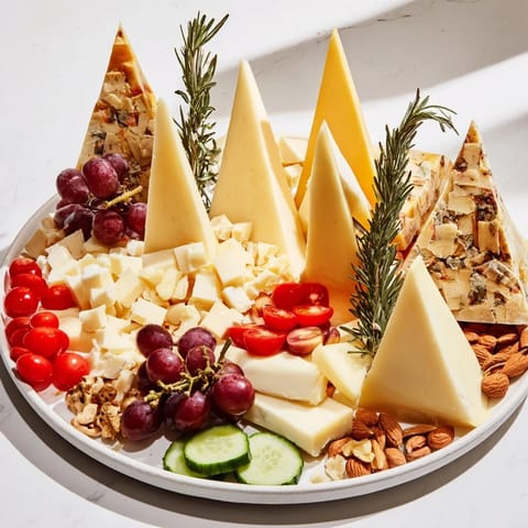 Sculptural Cheese Landscape