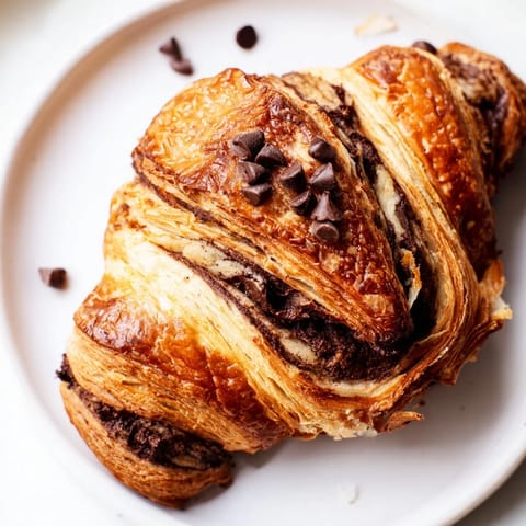 Chocolate Cookie Croissants