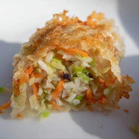 Crispy Rice Paper Dumplings