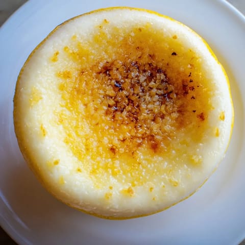 Lemon Brûlée Posset