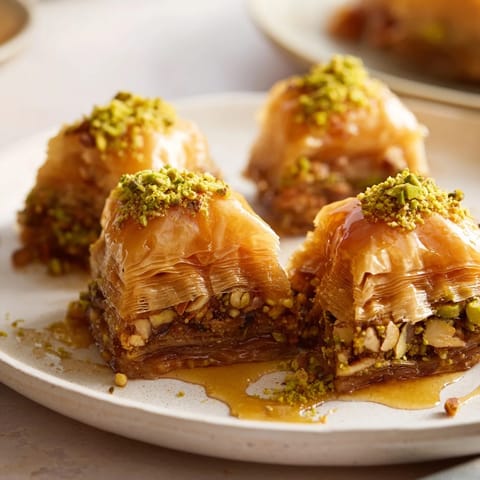 Turkish Hazelnut Pistachio Baklava