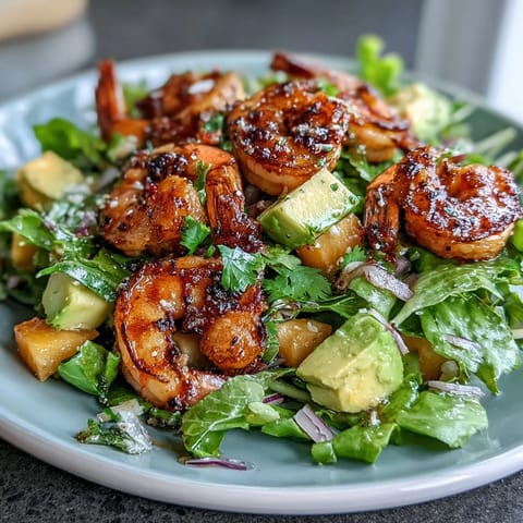 Grilled Shrimp Mango Avocado