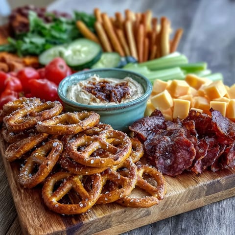 Game Day Snack Board