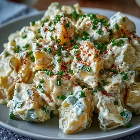 Classic Deviled Egg Potato Salad