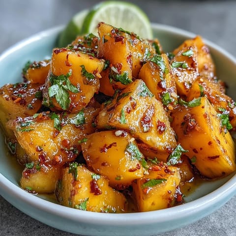 Mango Chile Lime Fruit Cups