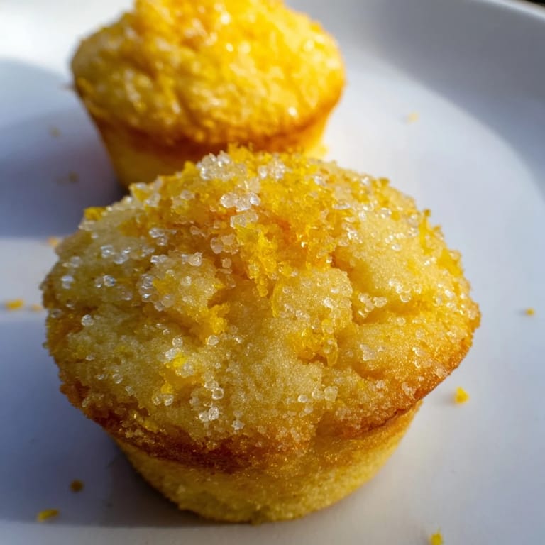 Enjoy these Simple Sweet Lemon Zest Muffins, with light, airy tops and a sweet, zesty aroma, fresh from the oven.