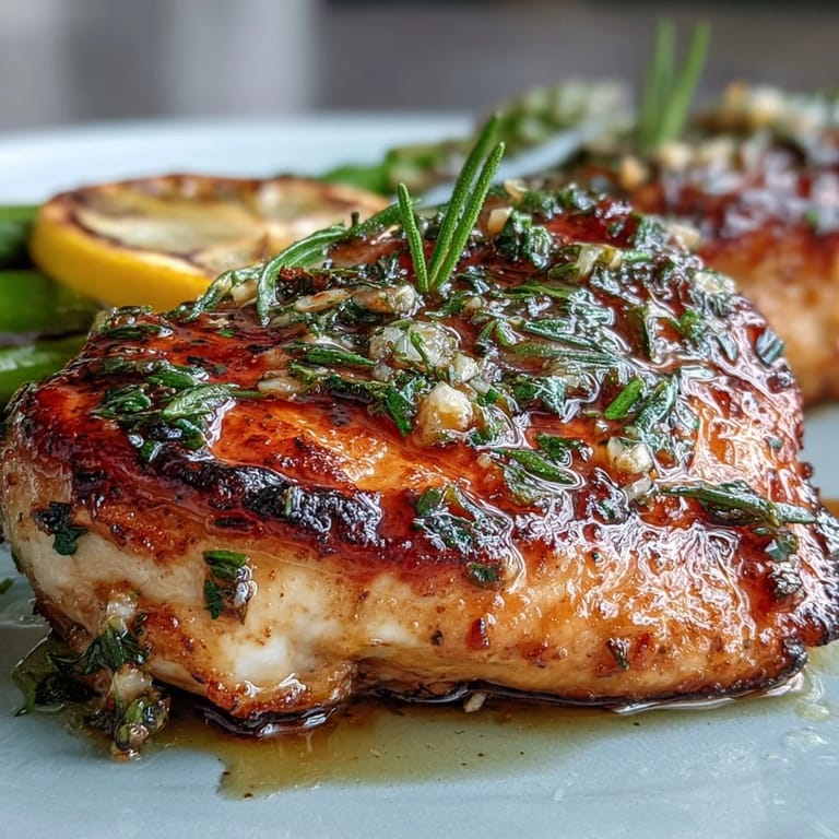 Easy One-Pan Lemon Herb Chicken and Asparagus, perfect for a quick, flavorful weeknight dinner.