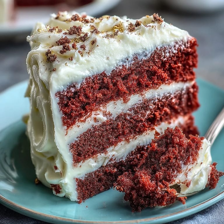 Show-stopping Juneteenth Red Velvet Cake, a celebratory dessert masterpiece.